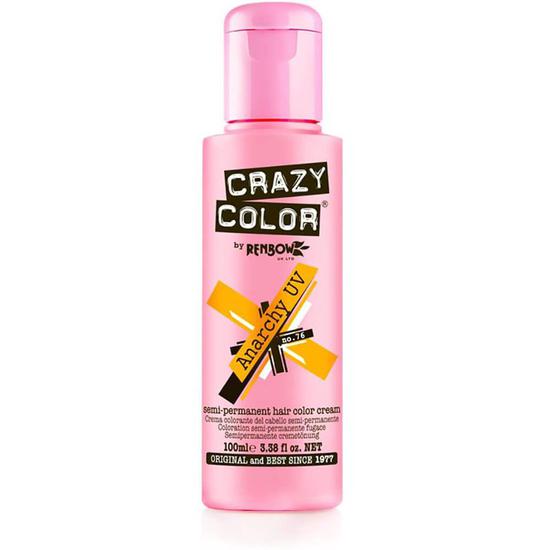 Crazy Color Semi Permanent Hair Colour Cream Anarchy UV