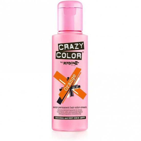 Crazy Color Semi Permanent Hair Colour Cream Orange