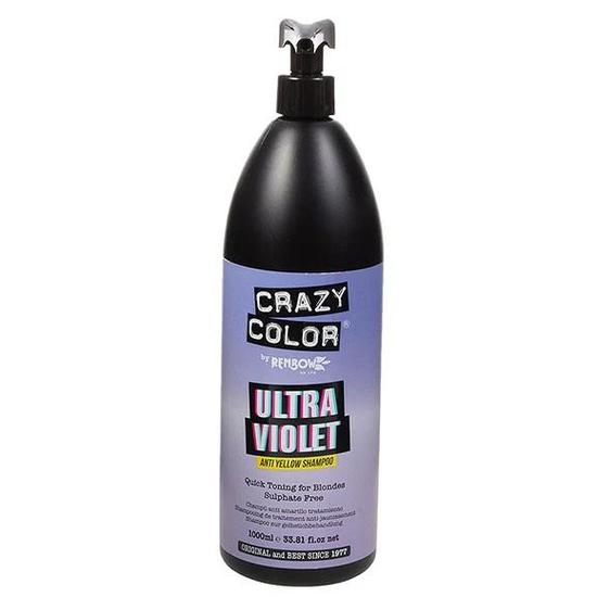 Crazy Color Ultra Violet Anti Yellow Shampoo 1000ml