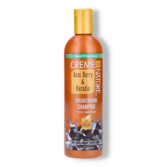 Creme Of Nature Acai Berry & Keratin Strengthening Shampoo 12oz