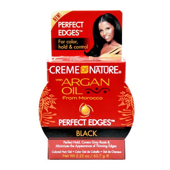 Creme Of Nature Argan Oil Perfect Edges Black 2.25oz