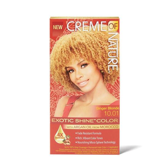 Creme Of Nature Exotic Shine Permanent Hair Colour Ginger Blonde,10.01