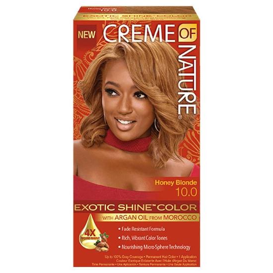 Creme Of Nature Exotic Shine Permanent Hair Colour Honey Blonde 10.0