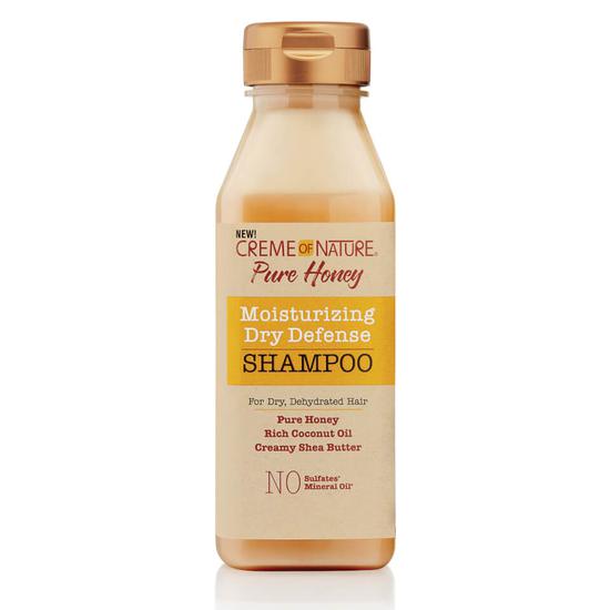 Creme Of Nature Pure Honey Moisturising Dry Defence Shampoo 340ml