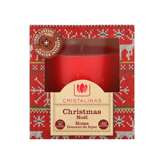 Cristalinas Christmas Candle