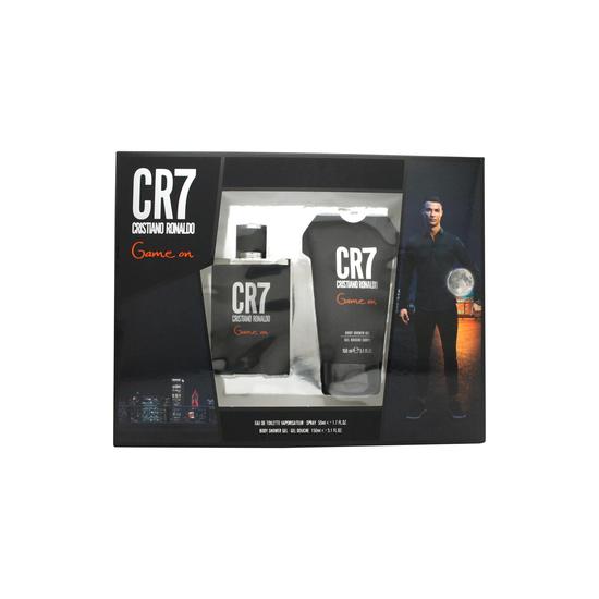 Cristiano Ronaldo CR7 Game On Gift Set 50ml Eau De Toilette Spray + 150ml Shower Gel