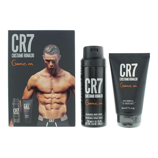 Cristiano Ronaldo Cr7 Game On Shower Gel 150ml + Body Spray 150ml Gift Set 150ml