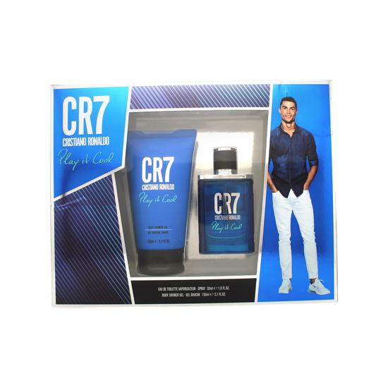 Cristiano Ronaldo CR7 Play It Cool Gift Set 30ml Eau De Toilette Spray + 150ml Shower Gel
