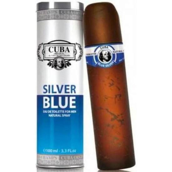 Cuba Silver Blue Eau De Toilette 100ml