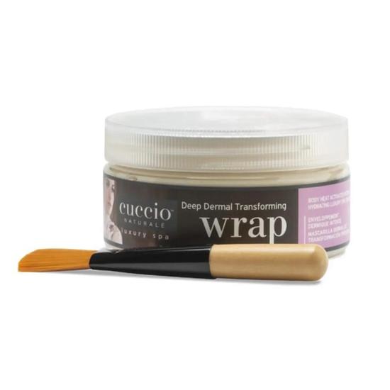 Cuccio Deep Dermal Intense Hydration Transforming Wrap With Comfrey Root 226 + brush