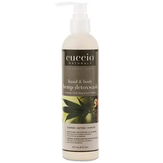 Cuccio Hand & Body Detox Wash Hemp 237ml (8oz)