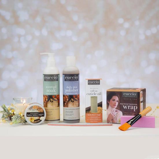 Cuccio Luxury Manicure Kit Vanilla Bean & Sugarcane
