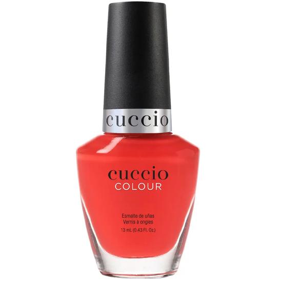 Cuccio Nail Polish Chilin In Chile Orange