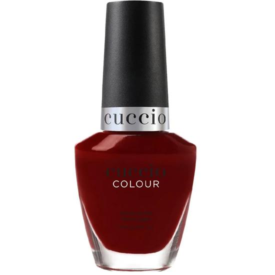 Cuccio Nail Polish Red Eye To Shanghai Red