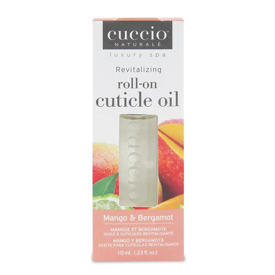 Cuccio Naturale Revitalising Roll-On Cuticle Oil Mango & Bergamot 10ml