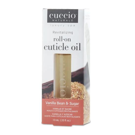 Cuccio Naturale Revitalising Roll-On Cuticle Oil Vanilla Bean & Sugar 10ml