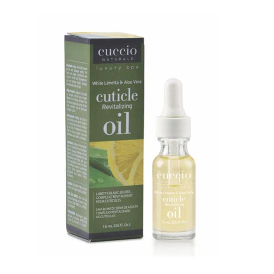 Cuccio Revitalising Nail & Cuticle Oil Complex 15ml White Limetta & Aloe Vera
