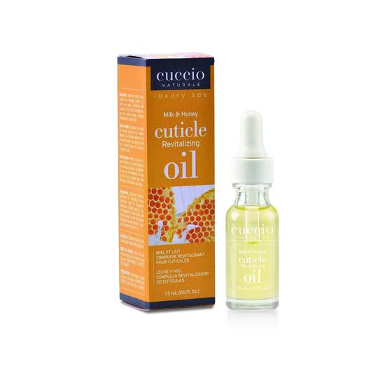 Cuccio Revitalising Nail & Cuticle Oil Complex Milk & Honey 15ml