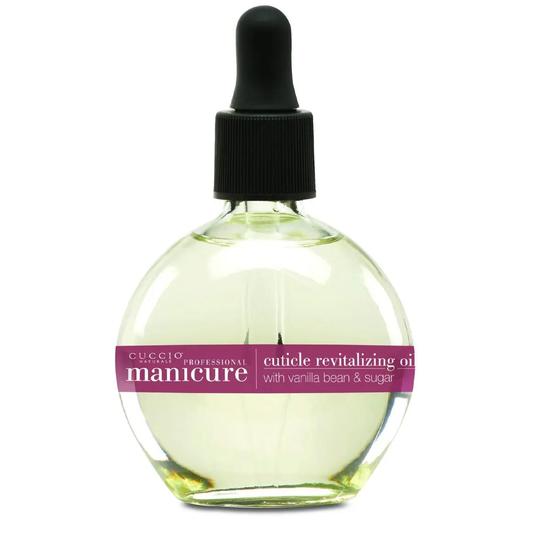 Cuccio Revitalising Nail & Cuticle Oil Complex Vanilla Bean & Sugarcane 15ml