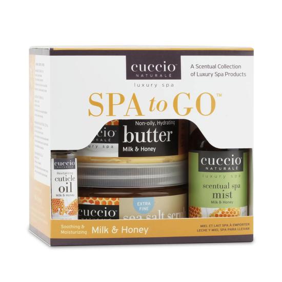 Cuccio Spa To Go Kit Milk & Honey