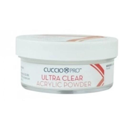Cuccio Ultra Clear Acrylic Powder Clear