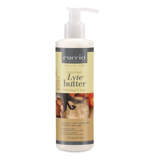 Cuccio Vanilla Bean & Sugarcane Lyte Body Butter 237ml
