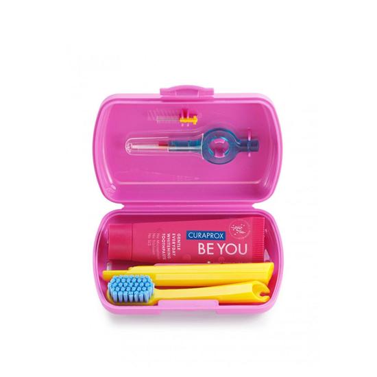 Curaprox Be You Travel Set Pink