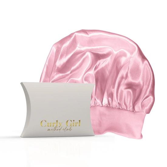 Curly Girl Satin Sleep Cap Wide Secure Headband