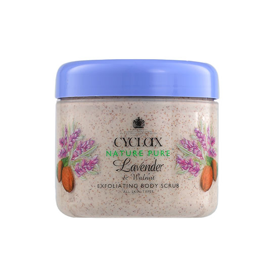 Cyclax Lavender & Walnut Exfoliating Body Scrub 300ml