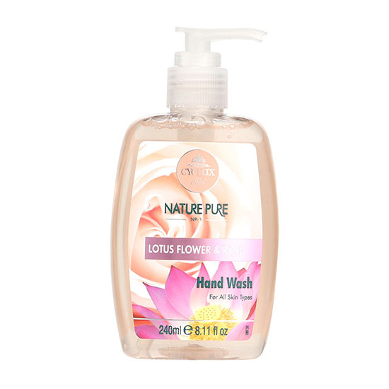 Cyclax Nature Pure Handwash Lotus Flower & Rose 240ml