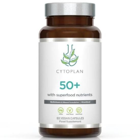 Cytoplan 50+ Multivitamin, CoQ10 & Immune Support Capsules 60 Capsules