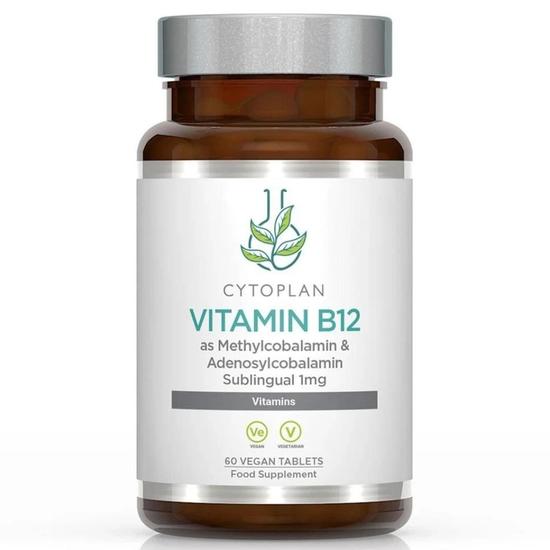 Cytoplan B12 Methylcobalamin & Adenosylcobalamin Sublingual Tablets 60 Tablets