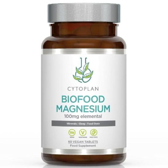 Cytoplan Biofood Magnesium 100mg Tablets 60 Tablets