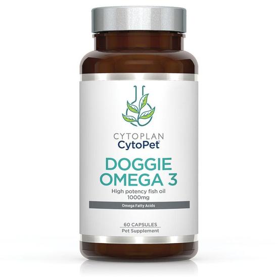 Cytoplan CytoPet Doggie Omega 3 Fish Oil Capsules 60 Capsules