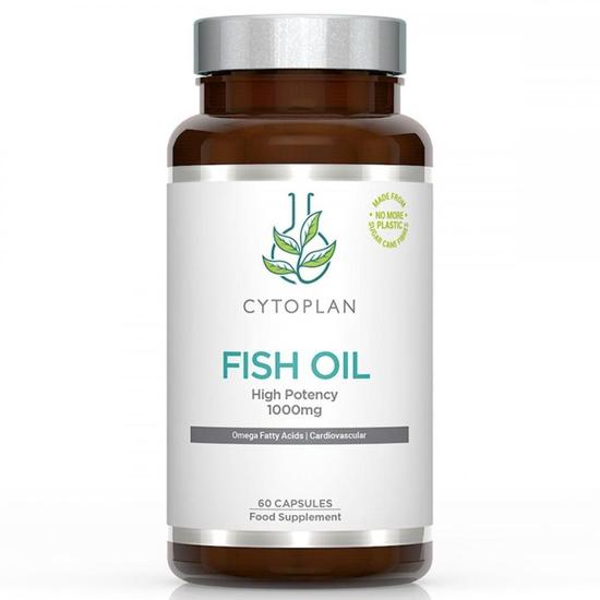 Cytoplan Fish Oil High Potency Omega 3 EPA/DHA Capsules 60 Capsules