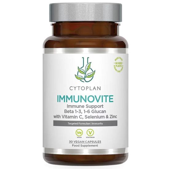 Cytoplan Immunovite Beta 1-3/1-6 Glucan 250mg Capsules 30 Capsules