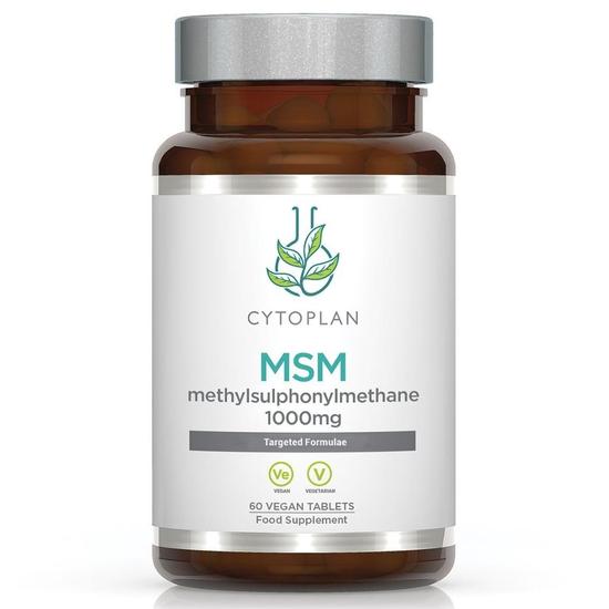 Cytoplan MSM Sulphur 1000mg Tablets 60 Tablets