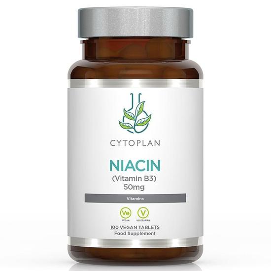 Cytoplan Niacin Vitamin B3 50mg Tablets 100 Tablets