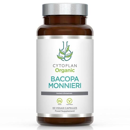 Cytoplan Organic Bacopa Monnieri Capsules 60 Capsules