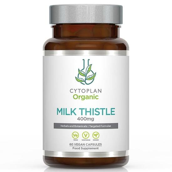 Cytoplan Organic Milk Thistle Capsules 60 Capsules