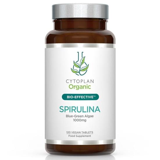 Cytoplan Organic Spirulina 500mg Tablets 120 Tablets