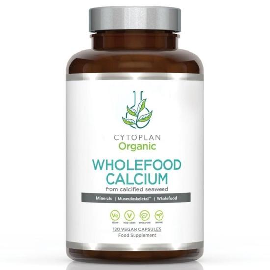 Cytoplan Organic Wholefood Calcium Capsules 120 Capsules