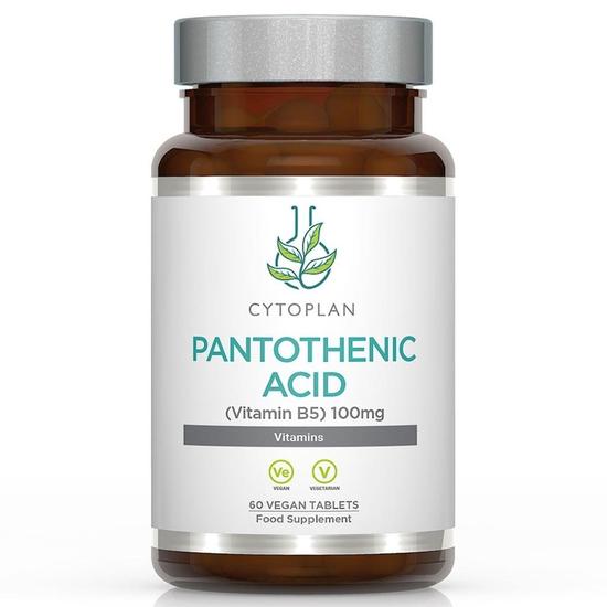 Cytoplan Pantothenic Acid Vitamin B5 100mg Tablets 60 Tablets
