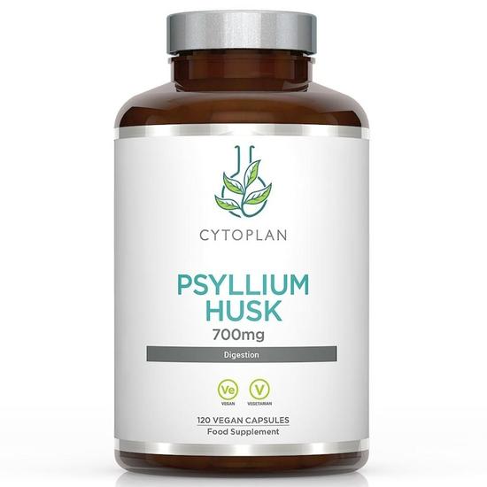 Cytoplan Psyllium Husk 700mg Capsules 120 Capsules