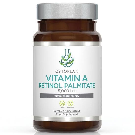 Cytoplan Vitamin A Retional Palmitate 5000iu Capsules 60 Capsules