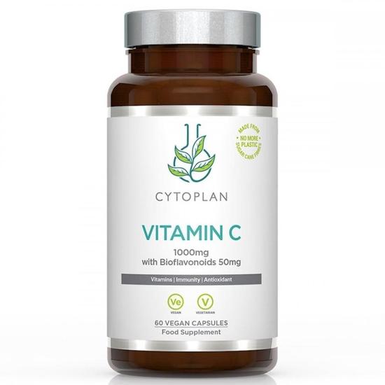 Cytoplan Vitamin C + Bioflavonoids 1000mg/50mg Capsules 60 Capsules