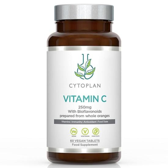 Cytoplan Vitamin C + Bioflavonoids 250mg/80mg Tablets 60 Tablets
