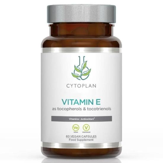 Cytoplan Vitamin E As Tocopherols & Tocotrienols Capsules 60 Capsules