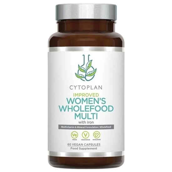 Cytoplan Women's Wholefood Multi With Iron Capsules 60 Capsules