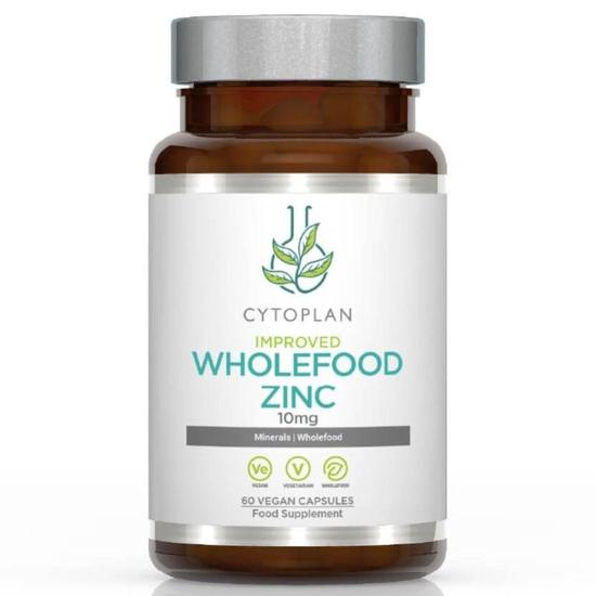 Cytoplan Zinc Wholefood 10mg Elemental Capsules 60 Capsules